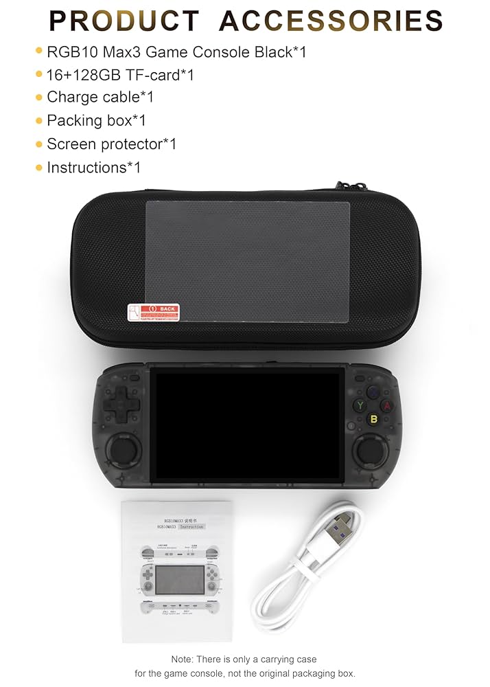 Powkiddy RGB10 Black Version 32GB 付き Powkiddy RGB10 Black Version 32GB 付き